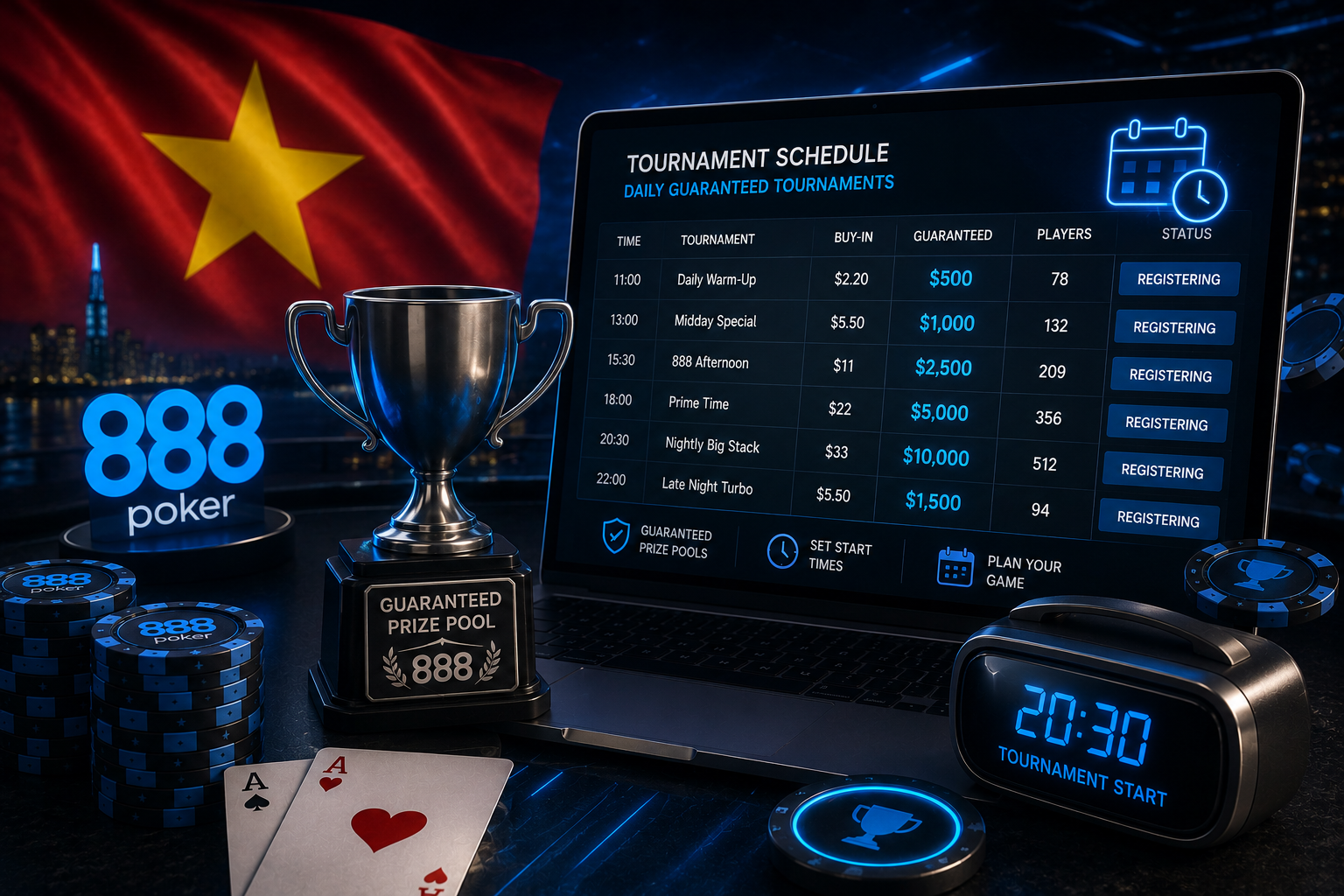 888 Poker Vietnam: A Guide for Vietnamese Players
